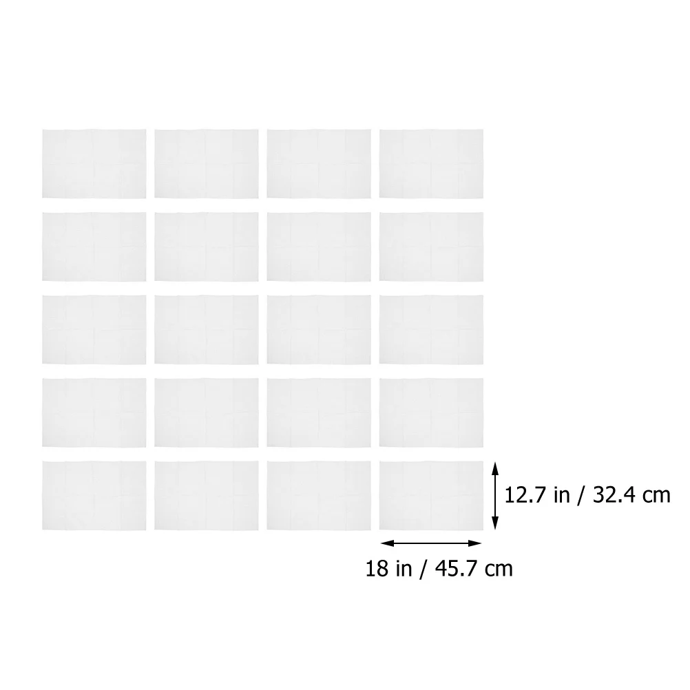 

20pcs Tattoo Cleaning Pads Disposable Table Covers For Ink Dye Practice Nail Art Spa Massage Waterproof Protection Mat Tattoos