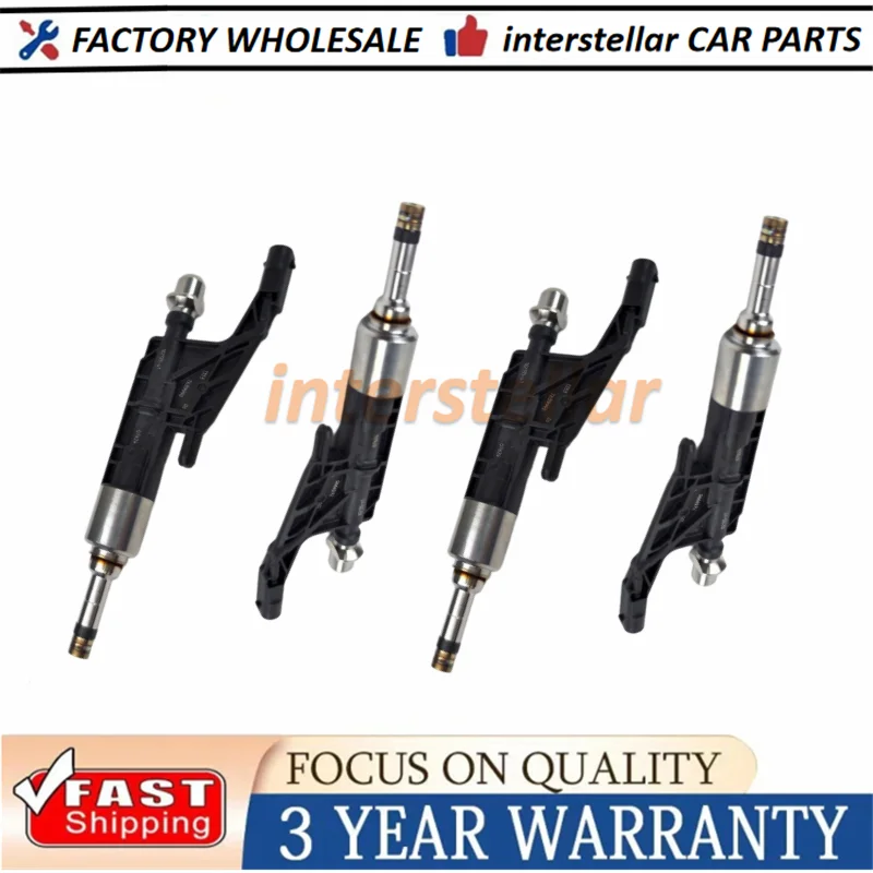 1/4Pcs Fuel Injector for BMW F20 F21 F30 F55 F56 F57 0261 500484 13537639990 0261500541 13538625396 0261500539 High Quality NEW