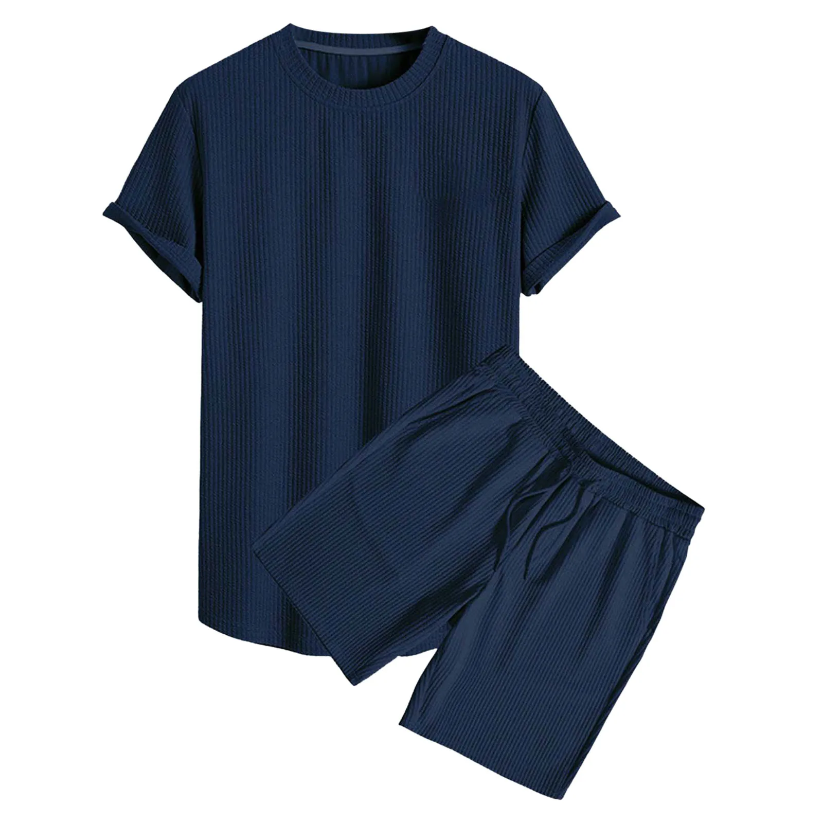 

Men's Suit Jackets Mens 2 Piece Beach Vacation Set Shirts And Shorts Suit Outfits Bike Suit Men