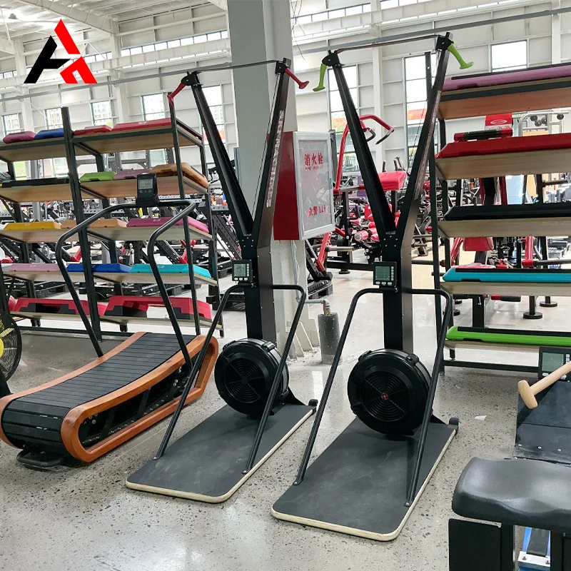 

Commercial Indoor Ski Machine with Mechanical Wind Resistance for Gym and Home Use
