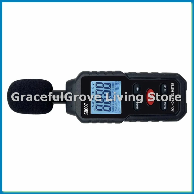 

Цифровой измеритель уровня шума 30-130 дБ ДБ Детектор децибел Аудио тестер Metro Диагностический инструмент-ABFB