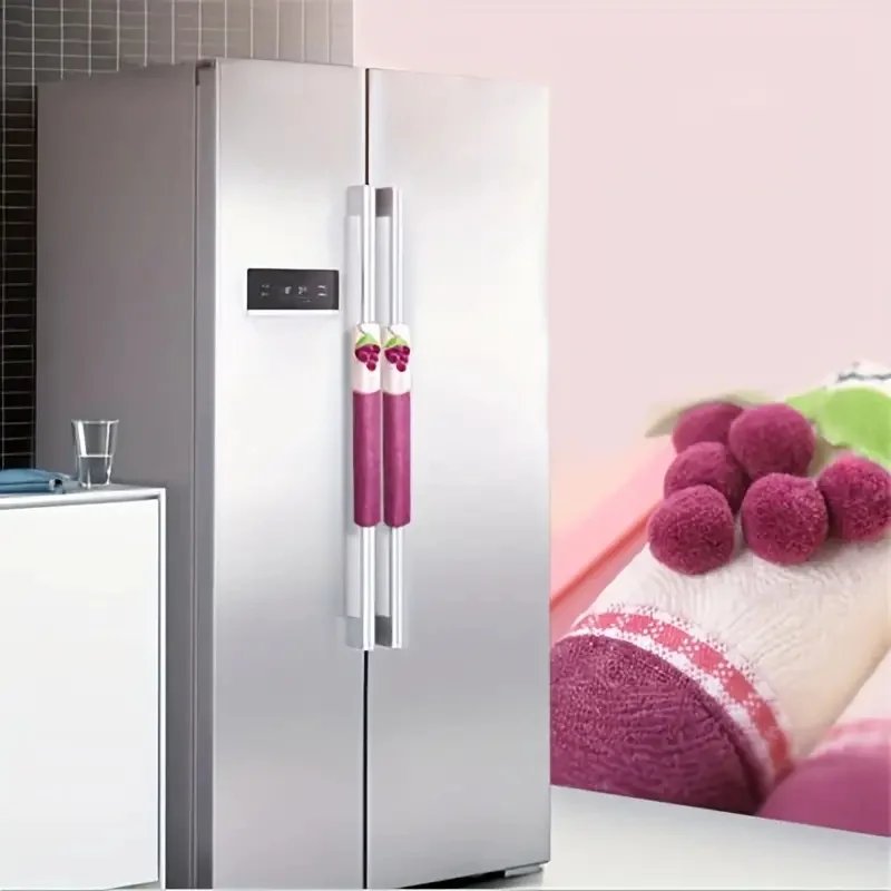 Refrigerator handle gloves Oven microwave handle cover non-slip and oil-proof door handle cover single