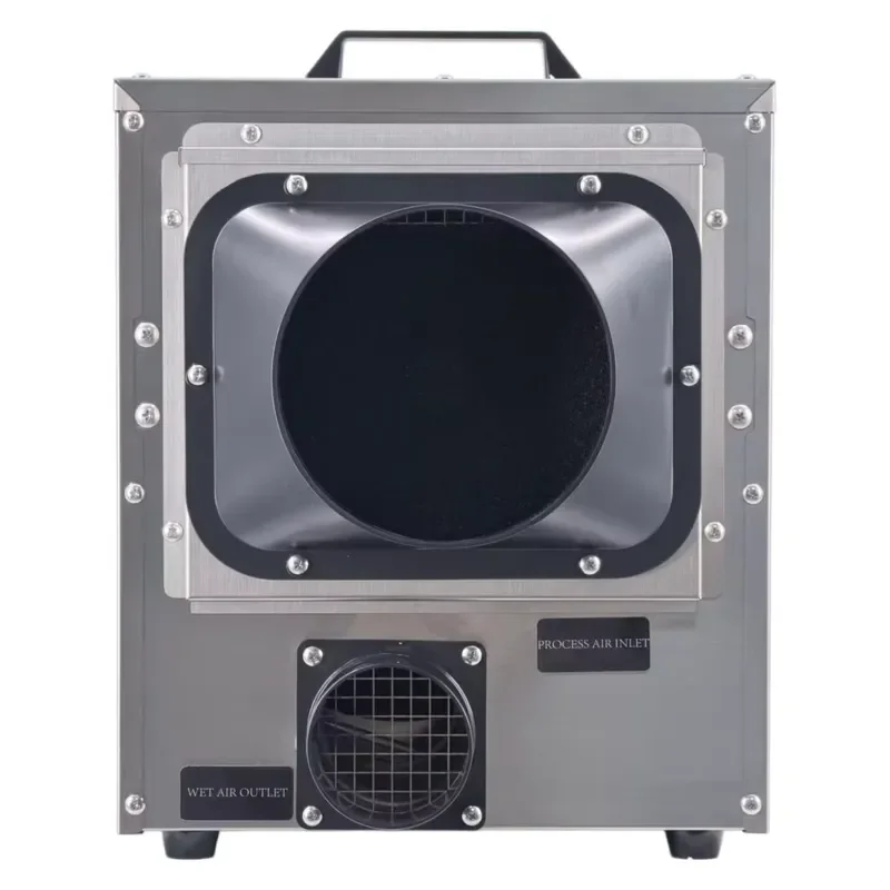 Portable Stainless Steel Rotary Dehumidifier with App Control Automatic Defrost Large Capacity for Home Use Quiet Operation