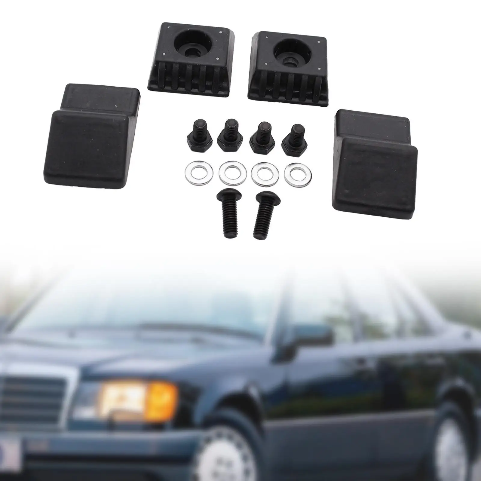 메르세데스 벤츠 피팅과 호환 가능한 트렁크 스톱 버퍼, 4x A1247580044