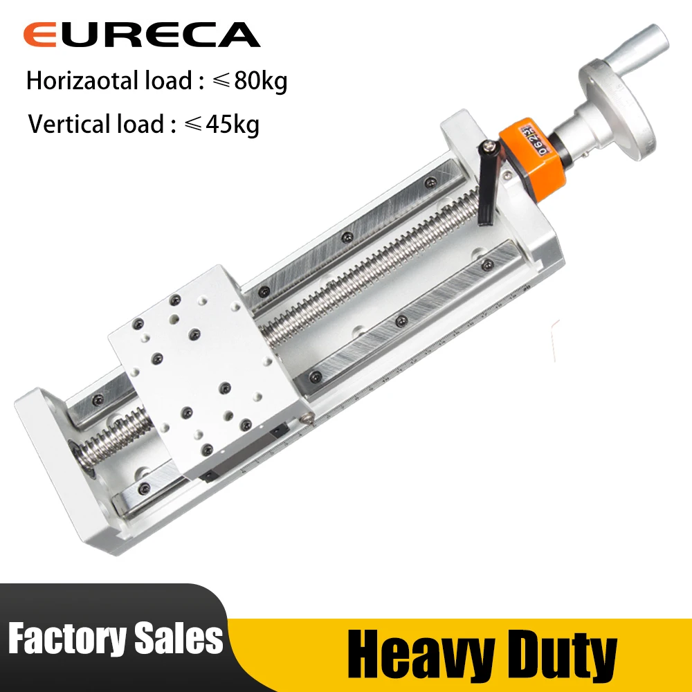 

Manual Slide Linear Module T-Screw Hand Crank Digital Display XYZ Fine Adjustment Cross Precision Guide Rail with Handwheel