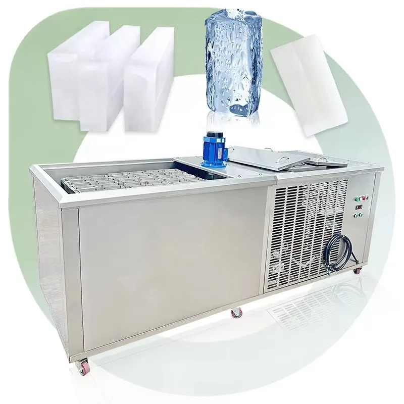 Airo Make Sold Commercial 2ton 10 Professional 1000kg Big Block Maker Price Ice Cube Machine 2 Ton in Botswana