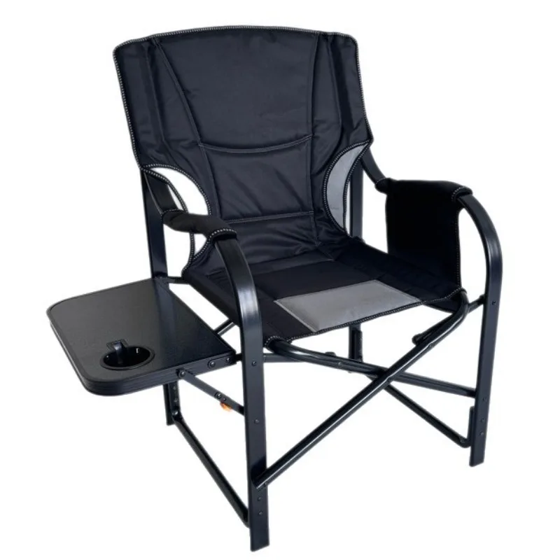 

Outdoor folding chair Portable camping equipment Armrest with cup holder