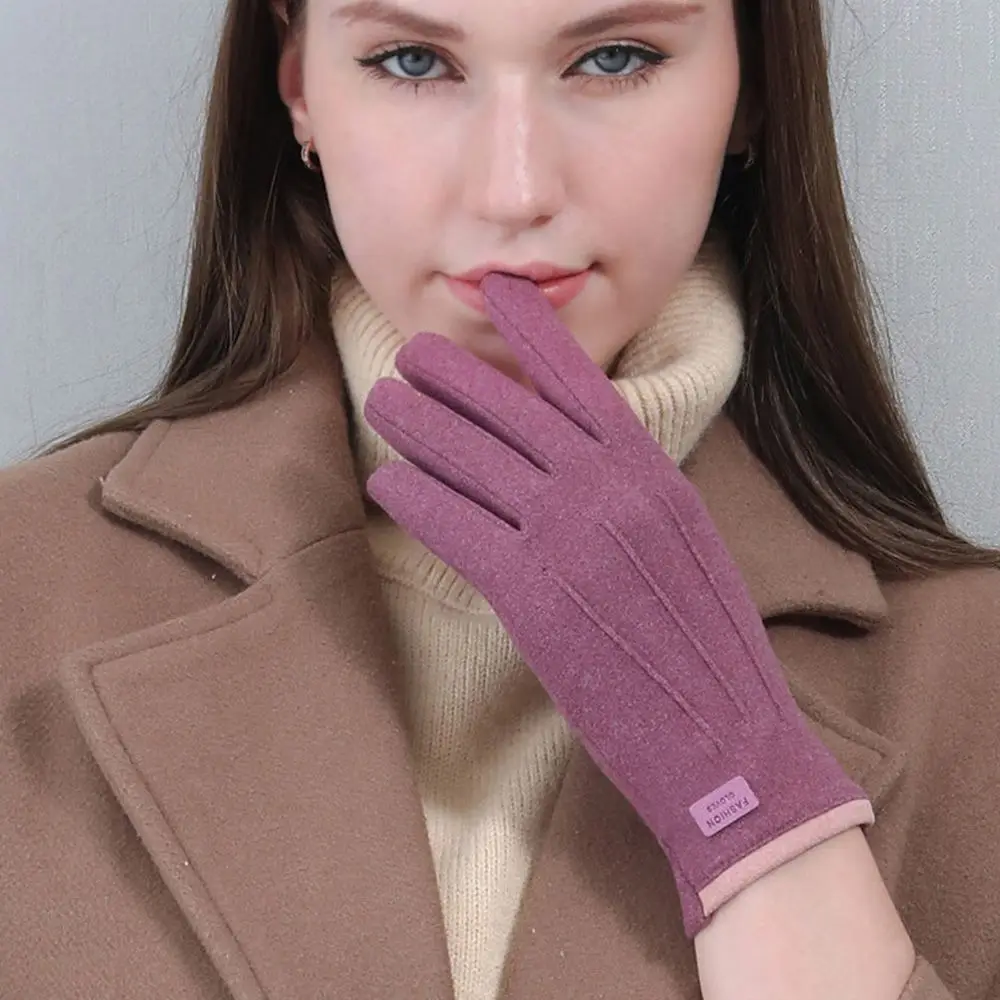 

Soft Winter Windproof Outdoors Touchscreen Driving Cycling Gloves Women Gloves Warmer Mittens Touch Screen Gloves