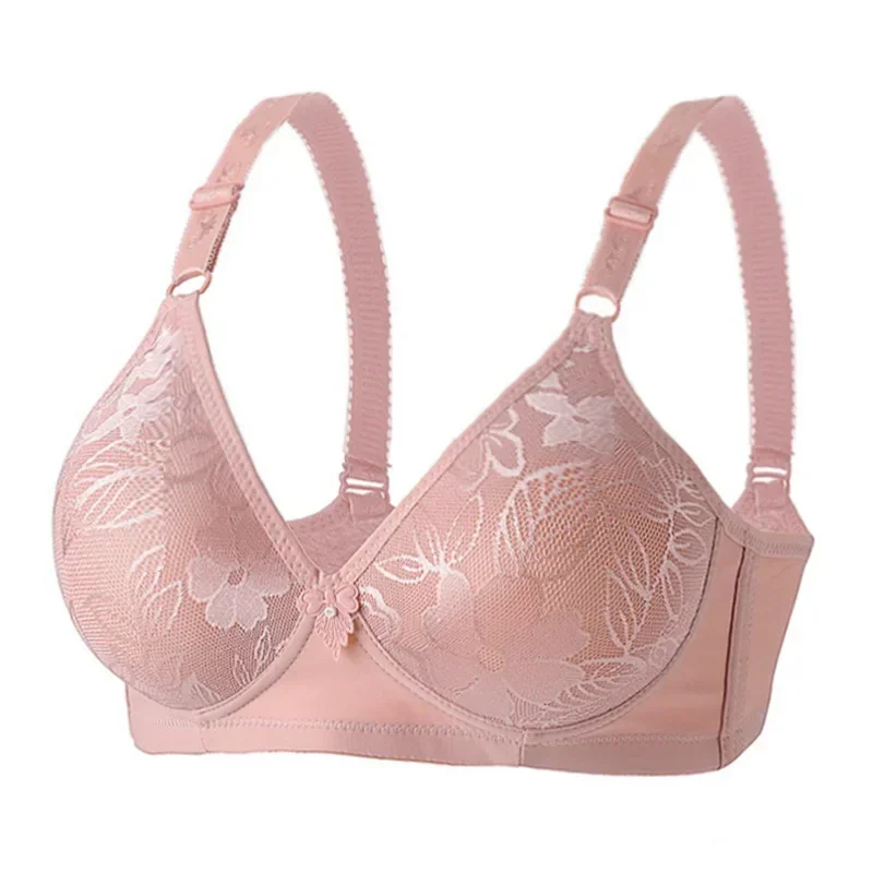 

The new women's underwear in the elderly without underwire bra thin adjustment gather sexy comfortable bra women