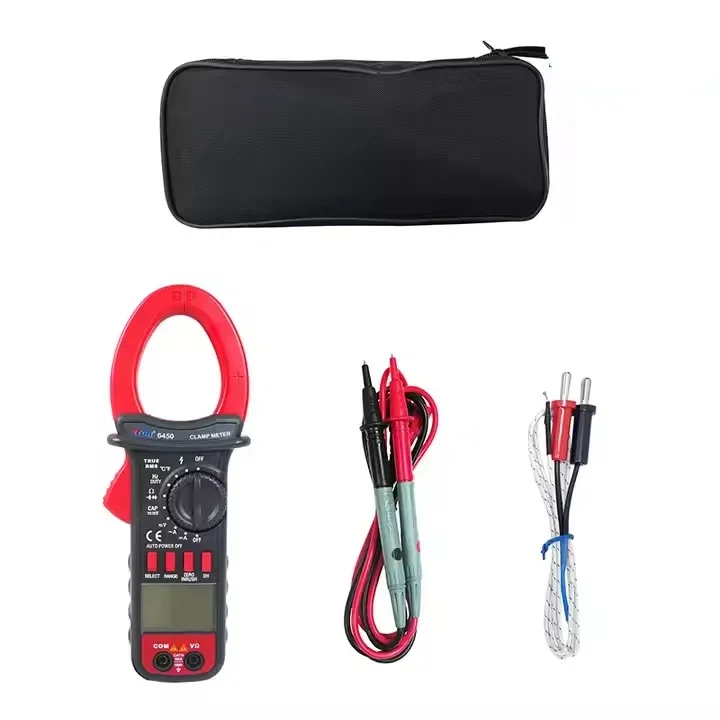 2026 ETCR6450 Digital Clamp Multimeter 1000V Auto-ranging with Full Functionality Easy-to-Operate and Read Resistance Meter
