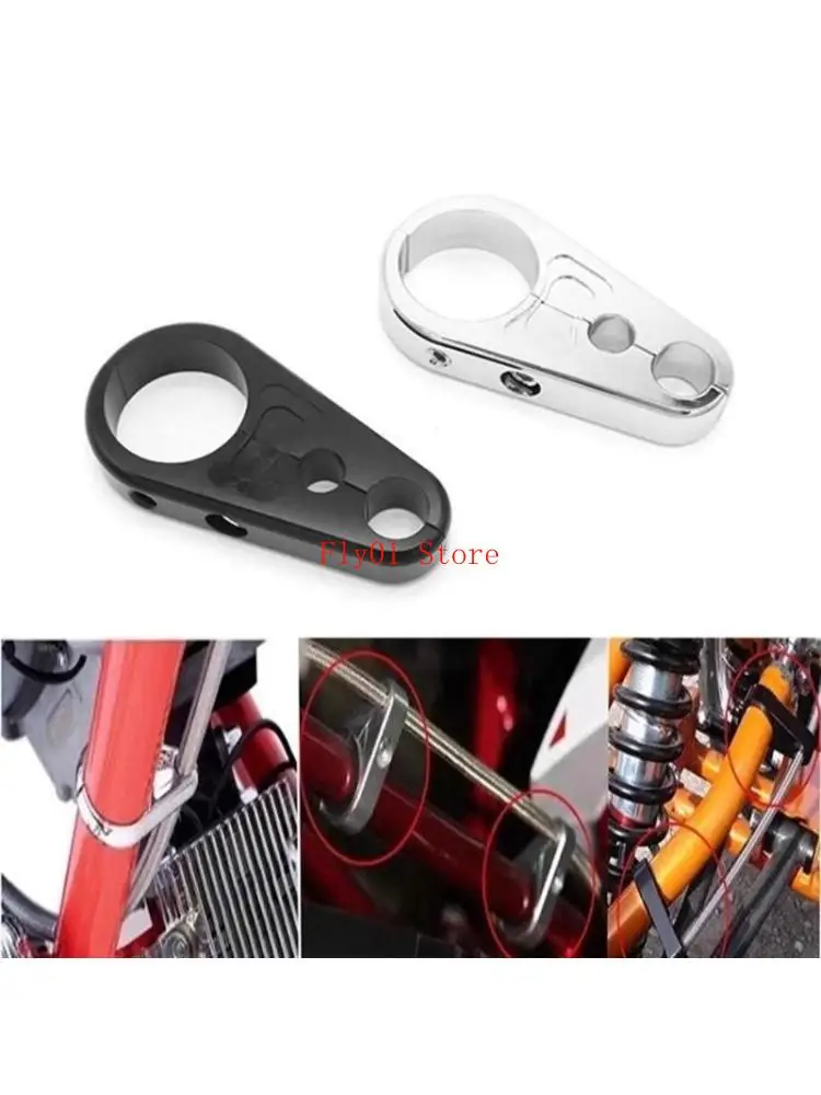 

Тормозная линия зажима мотоциклевой руль крепления кабеля двойного отверстия кабельное сцепление