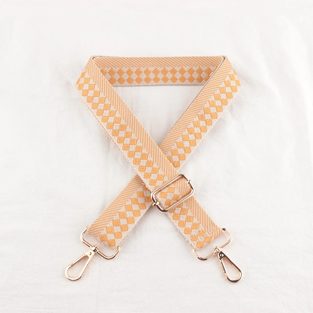 3.8 سنتيمتر حقيبة الأشرطة الملونة لحقيبة اليد قابل للتعديل حزام كتف واحد حزام لحقيبة الكتف حقيبة الملحقات استبدال حزام #6