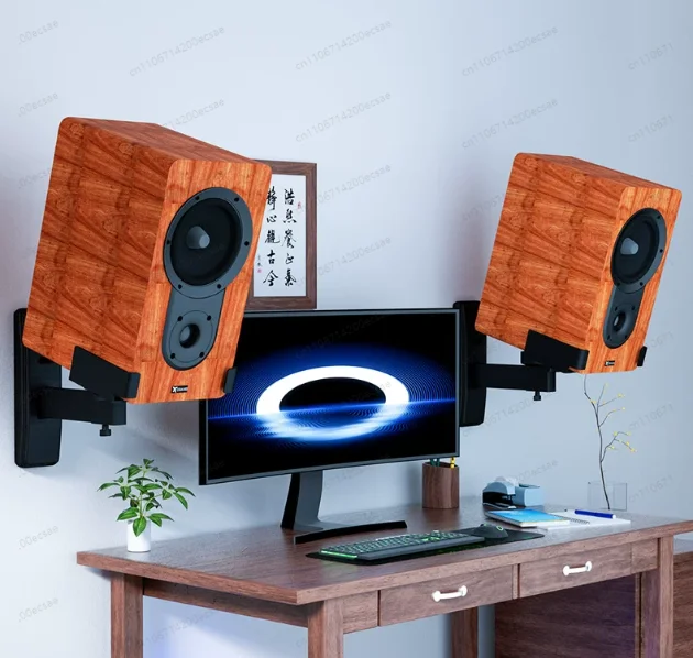 

Adjustable Surround Bookshelf Speaker Wall Bracket