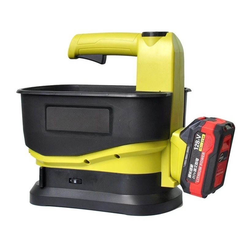 

Lithium battery fertilizer sowing machine, electric portable agricultural fertilizer sowing machine, feeding machine