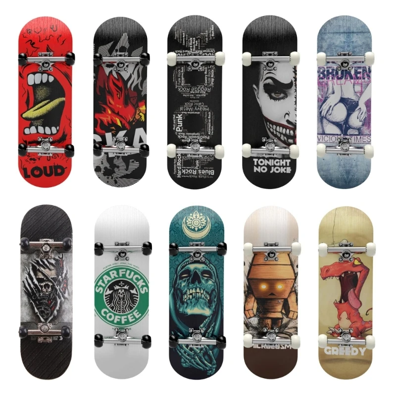 Puzzle Toys Professional Finger Skateboarding Fingerboard Hobby novità Anti pressione Sensing Toys Mini Toys Gift