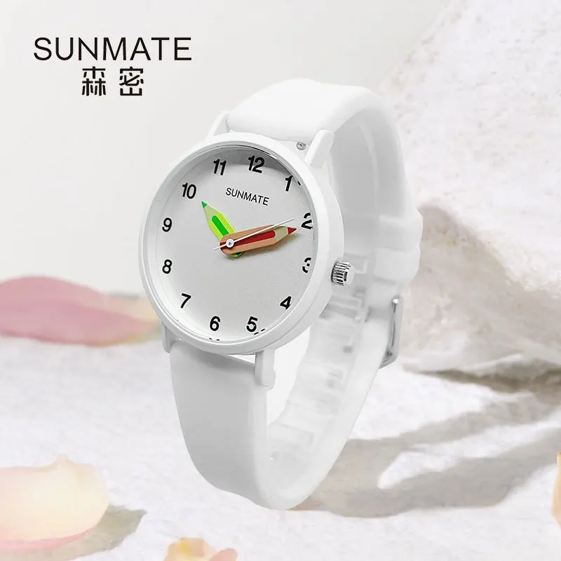 SUNMATE Children's Waterproof Watch Is Suitable for Boys and Girls Aged 3-12, A Great Gift for Children and A Timekeeping Tool