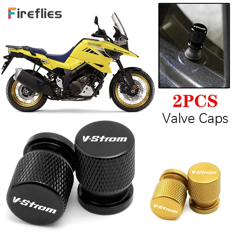 

2 шт. для SUZUKI V-Strom V Strom DL650 DL 650 Vstrom XT 2011-2023 аксессуары для мотоциклов с ЧПУ, герметичные колпачки для клапанов штока, крышки