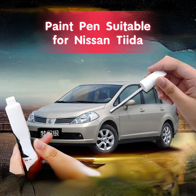 

Paint Pen Suitable for Nissan Tiida Special Car Paint Fixer Dream Silver Original Car Paint Surface Scratch Fabulous Repair Prod