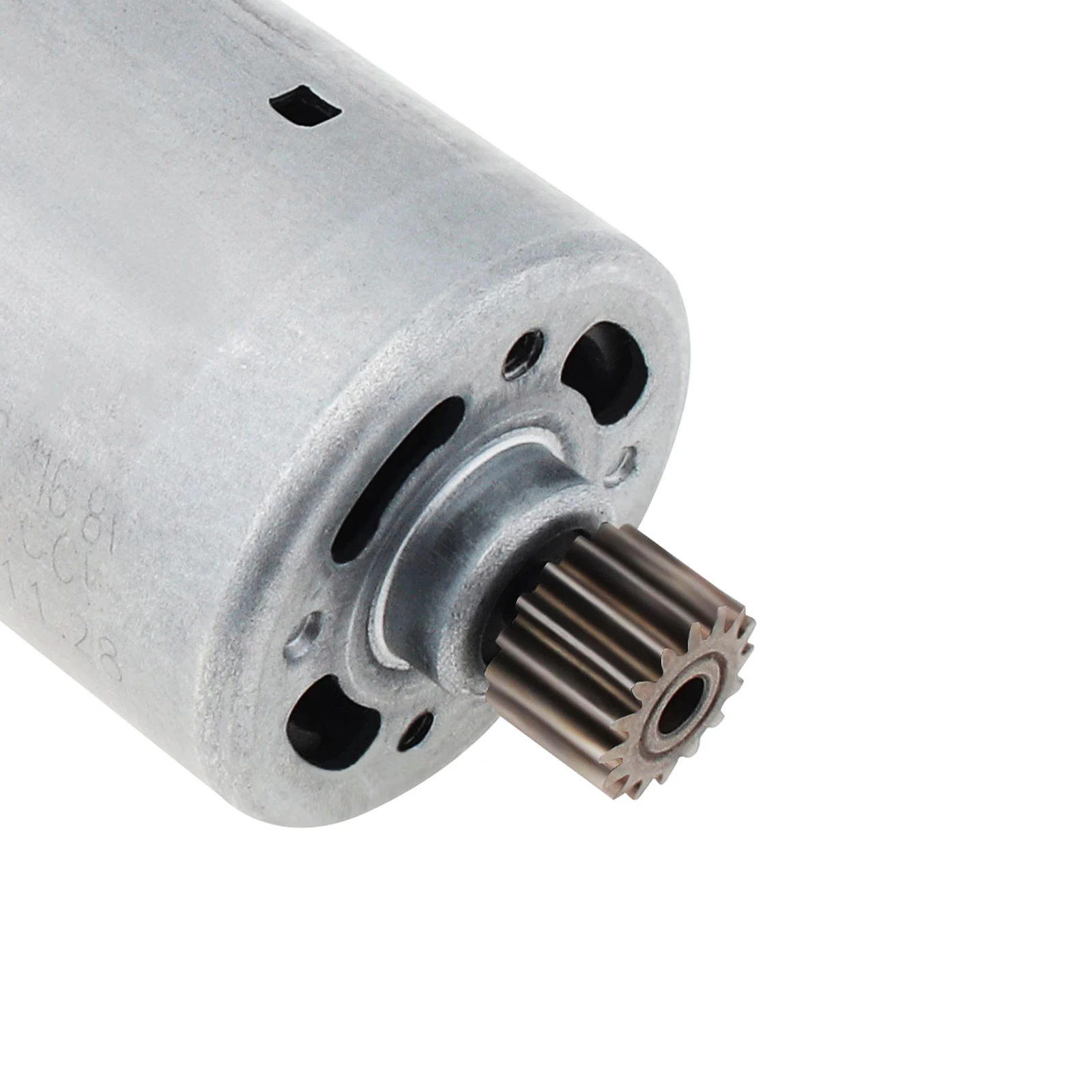 16 Teeth RS550 DC Motor Gear 11.2mm Diameter 3.2mm Hole Diameter Replaceable Motor Gear for RS 550 DC Motor