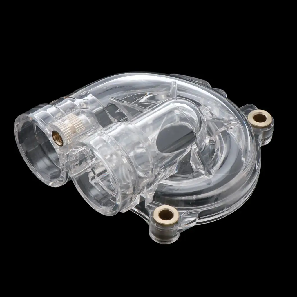 Motorcycle Cooling Engine Water Pump Transparent Cover for YAMAHA MT-07