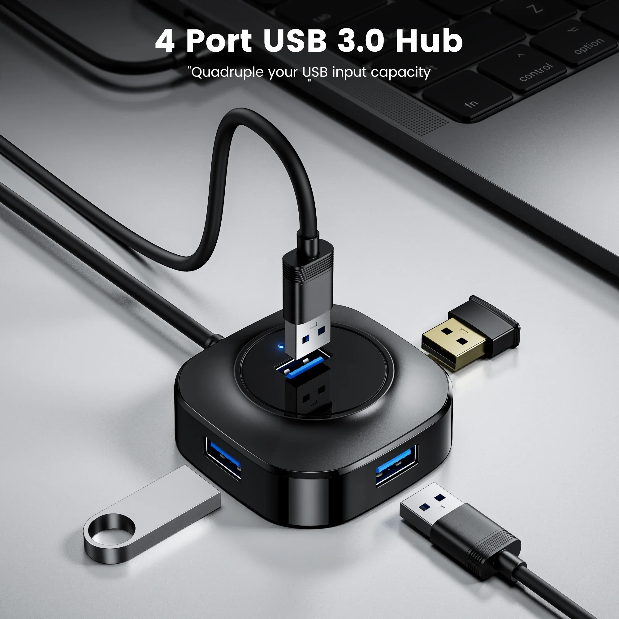 Usb Hub 3 0 Usb 3.0 Splitter Usb 2.0 Several Ports Usb3 Hab Multi port Mini Multiple Laptop Accessories USB-Hub Expander For Pc