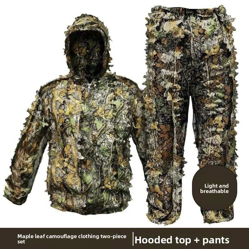 3D Leafy Camouflage Hunting Suit 5