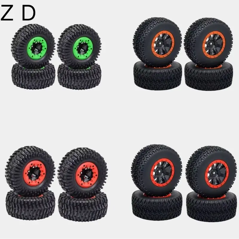 

ZD Racing 4 шт. 1:10 модель автомобиля с дистанционным управлением, короткие гусеничные шины для грузовиков, внедорожные колеса, кольцо, флаг 727 деталей, аксессуары для радиоуправления самолетов