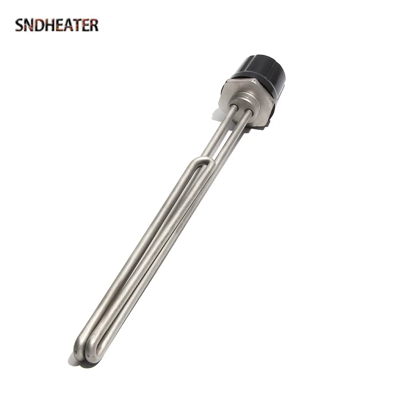 SNDHEATER G1 BSP Электрический водонагревательный элемент с резьбой 120 В 240 В 51 мм Фланец Солнечный складной трубчатый котел Нагреватель 2500 Вт 3500 Вт 4500 Вт