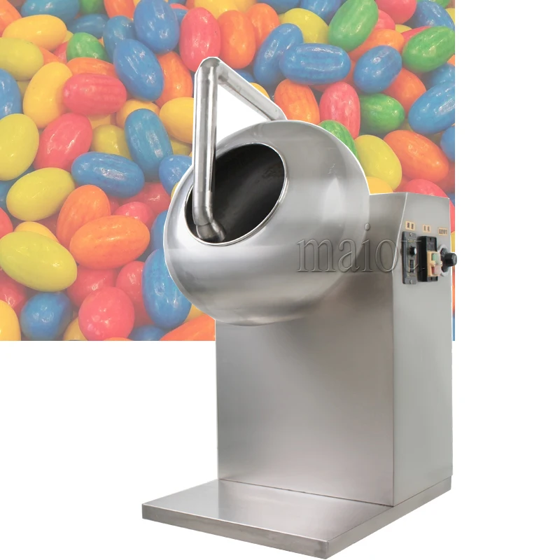 

Manufacture Chocolate Sugar Enrobing Coating Machine For Making Candy Snack Foods