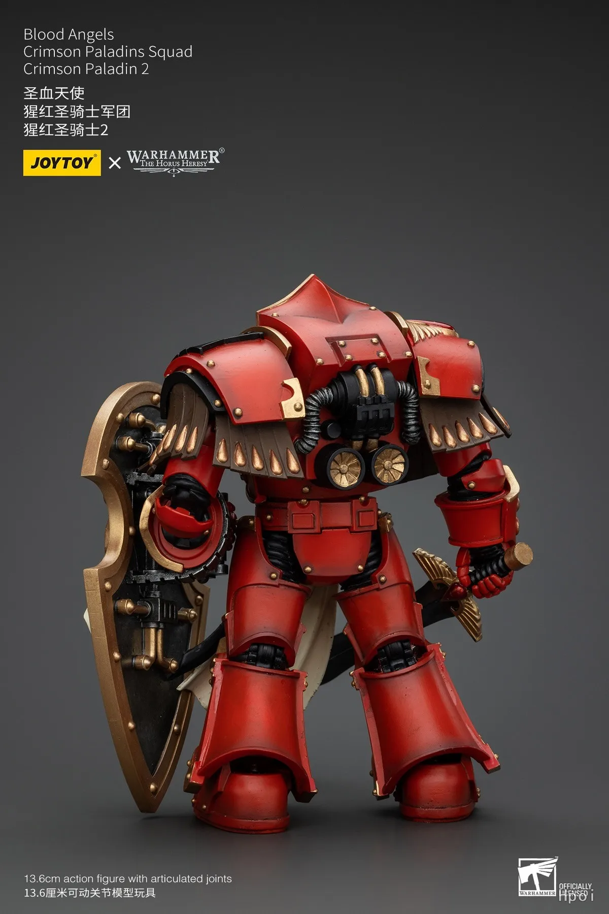 

【FS】Фигурки JOYTOY Warhammer 40K в масштабе 1/18: Отряд Кровавых Ангелов - Красные Паладины, 2 модели, игрушки, подарки