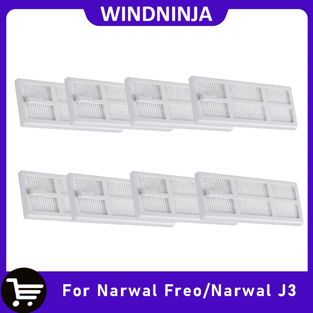 Sweeper HEPA Filter for Narwal J3 Narwal Freo Robot Vacuum Cleaner Replacement Filters Accessories Attachment Consumables