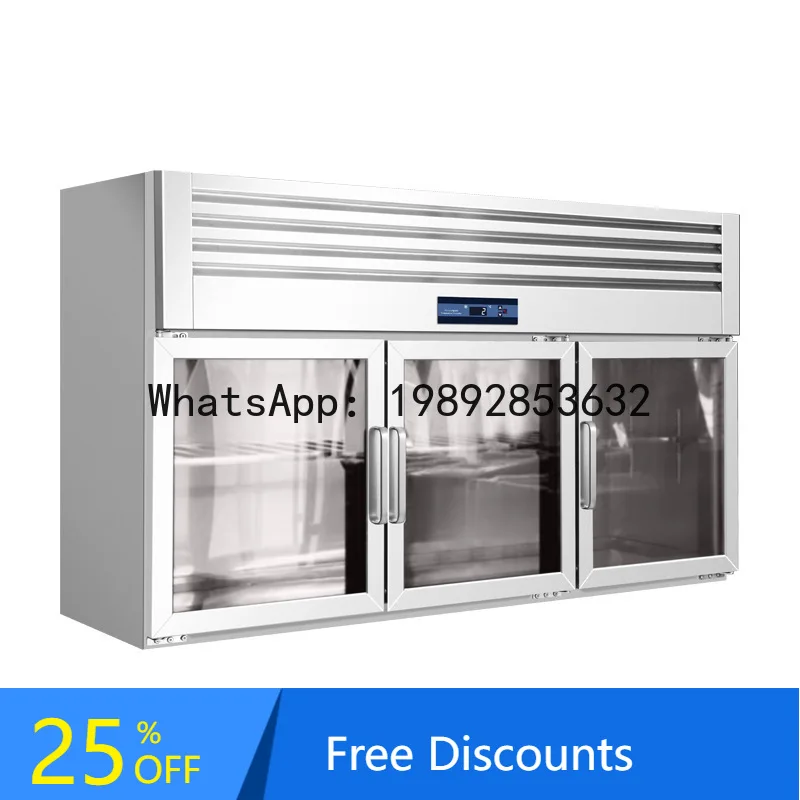 

YFY Wall-Mounted Refrigerated Cabinet Wall-Mounted Freezer Display Cabinet Stainless Steel Commercial Hanging Cabinet