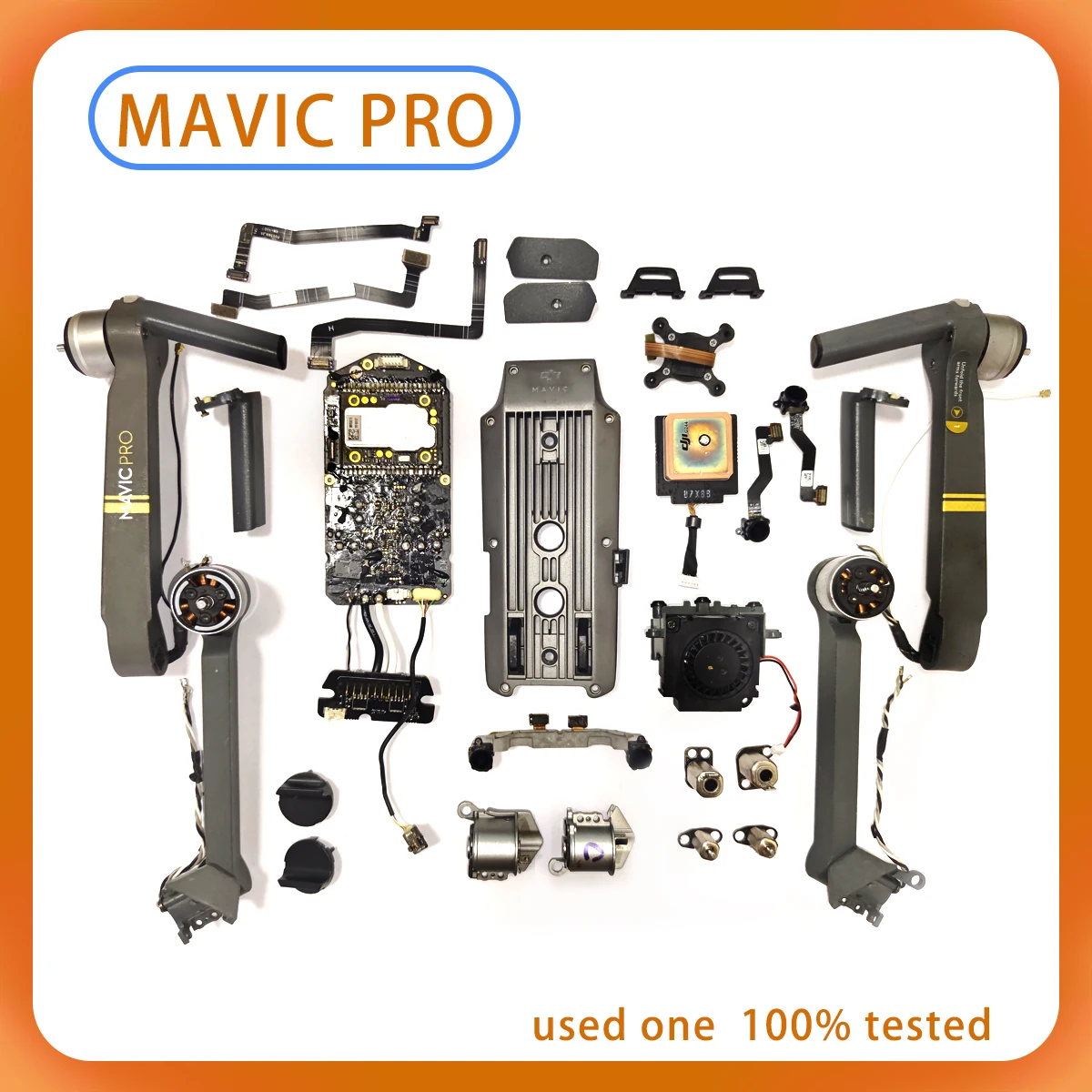 

Mavic Pro Motor Arm Shell Platinum Power Motor Universal Frame Yaw Motor Engine Motor Tested Well