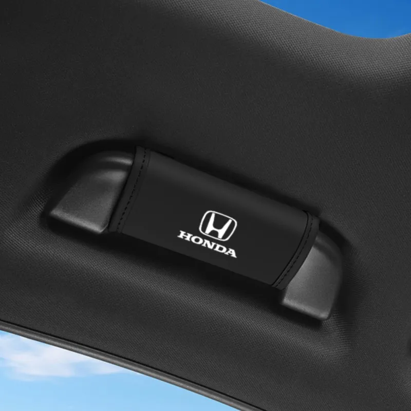 

Car Roof Armrest Inner Door Pull Handle Protection Case Cover For Honda Civic Accord Jazz Fit CRV Odyssey City Pilot Vezel Prel