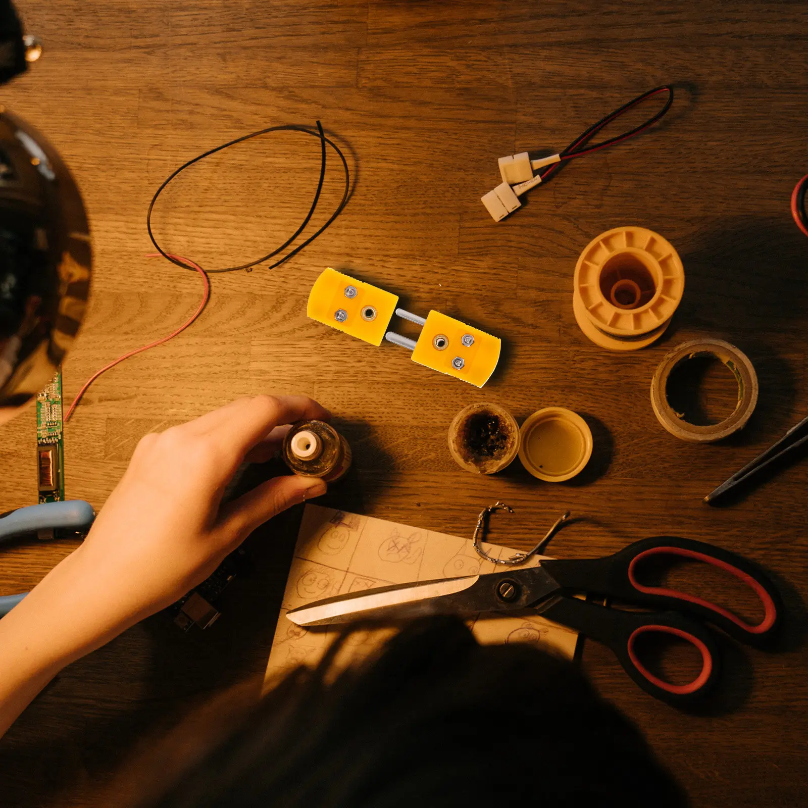 

5 пар миниатюрных термопарных разъемов типа K: штекер и гнездо, компактные соединители для лабораторий, адаптеры типа K