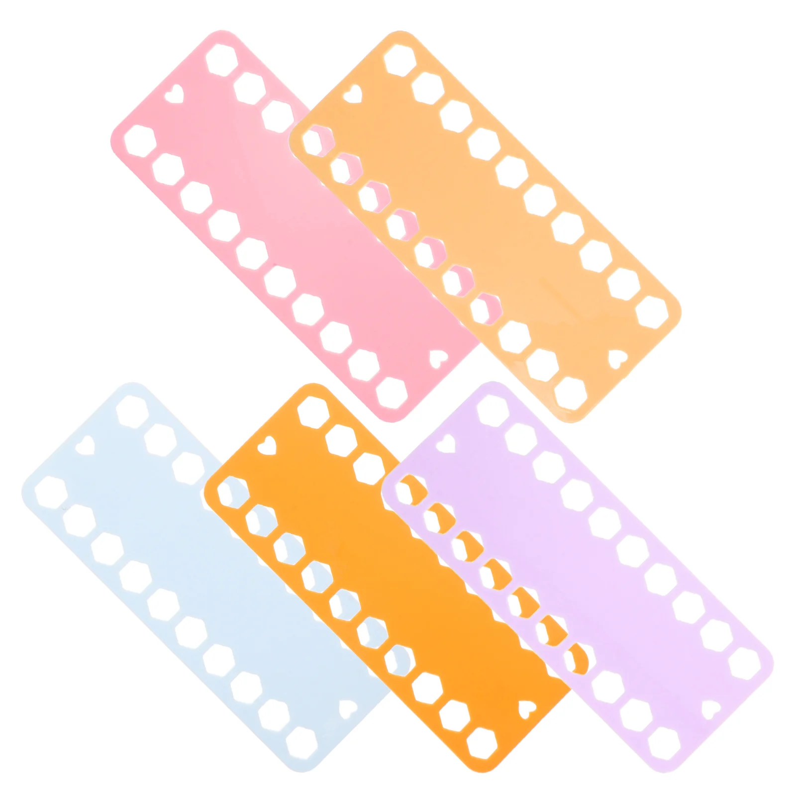 

5Pcs Cross Stitch Threading Board Plastic Organizer Embroidery Floss Holder Sewing Thread Stand Accessories Thread Organizer