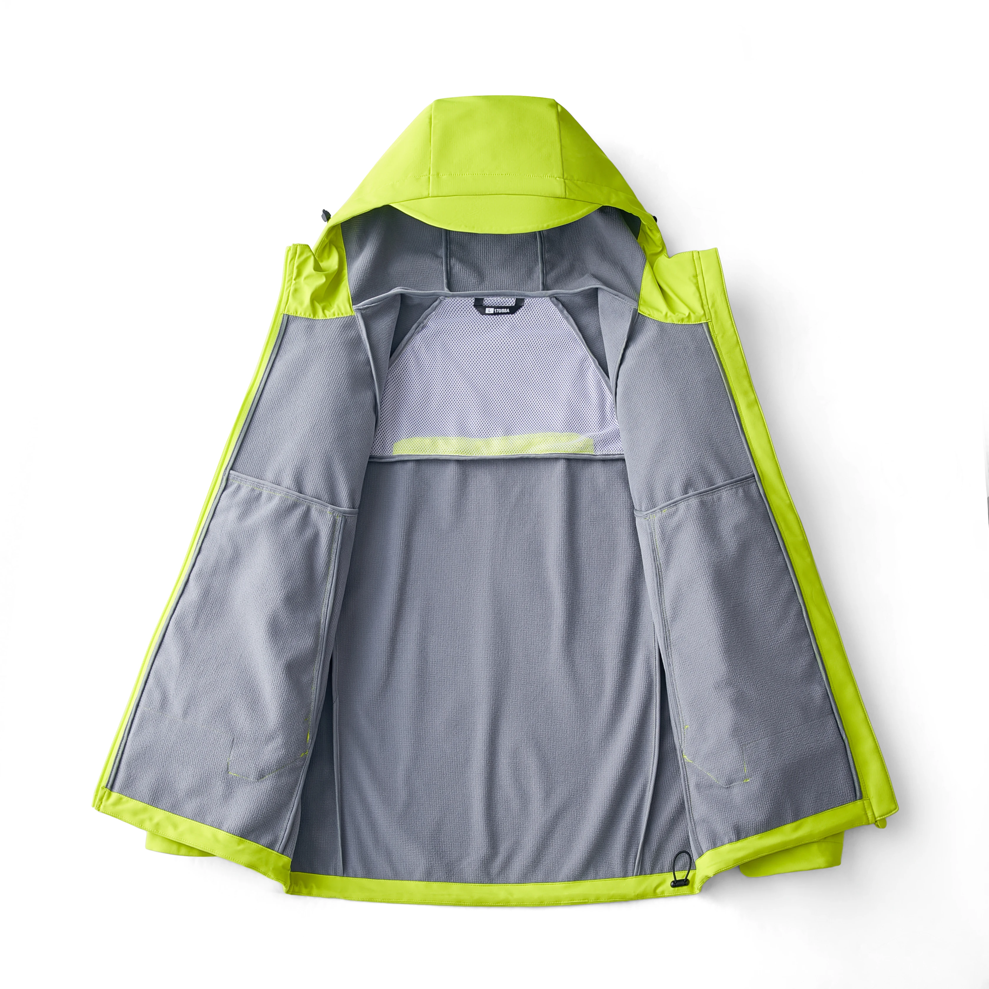 Unisex Spring Outdoor Softshell Jacket, Windproof & Functional Three - Proof, Hooded Couple Outerwear for Leisure/Hiking