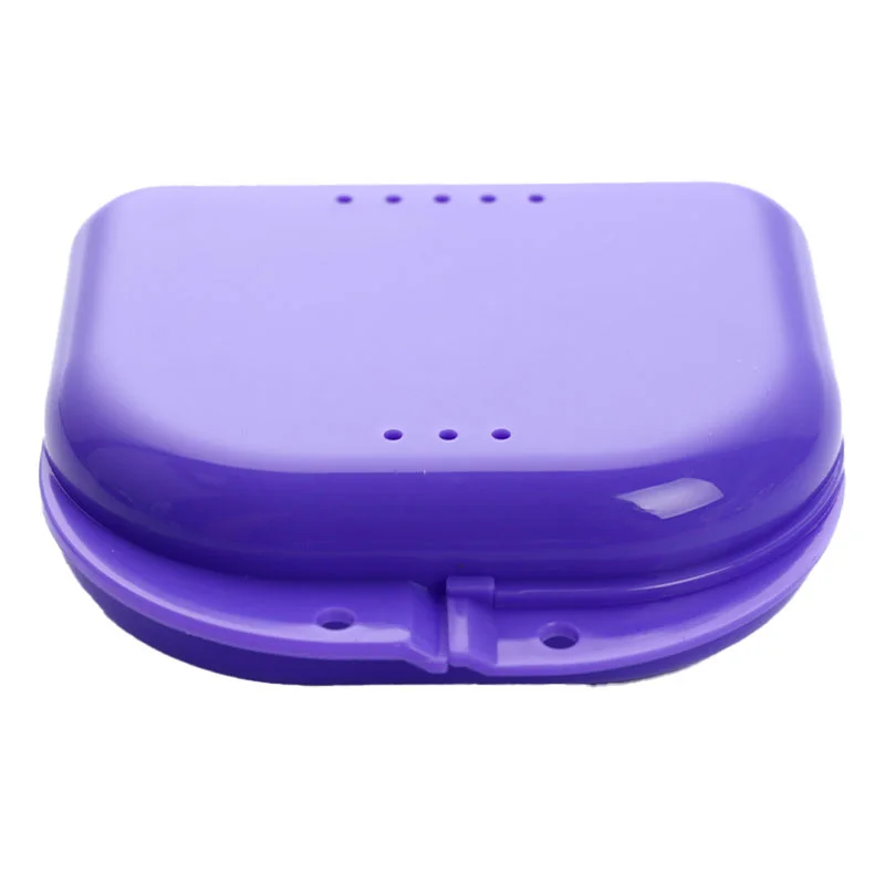 Tooth Retainer Box Braces Container Mouthguard Guard Denture Storage Case Cleaner Multi Color Organizer Case Cleaner Accessories