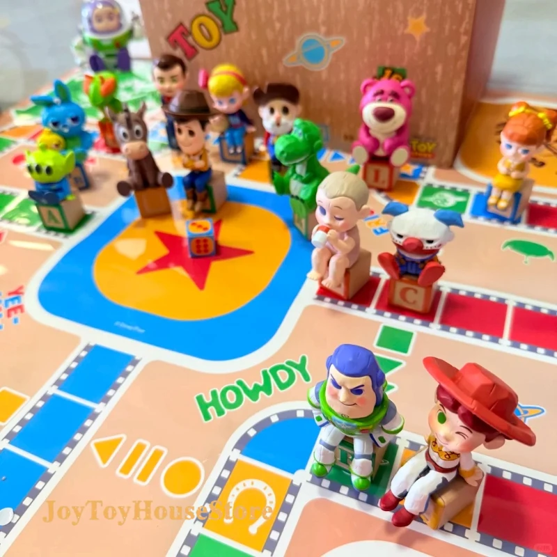 

Original Miniso Toy Story Disney Series Blind Box Resin Handmade Toys Commemorative Edition Flight Chessornament Surprise Gift