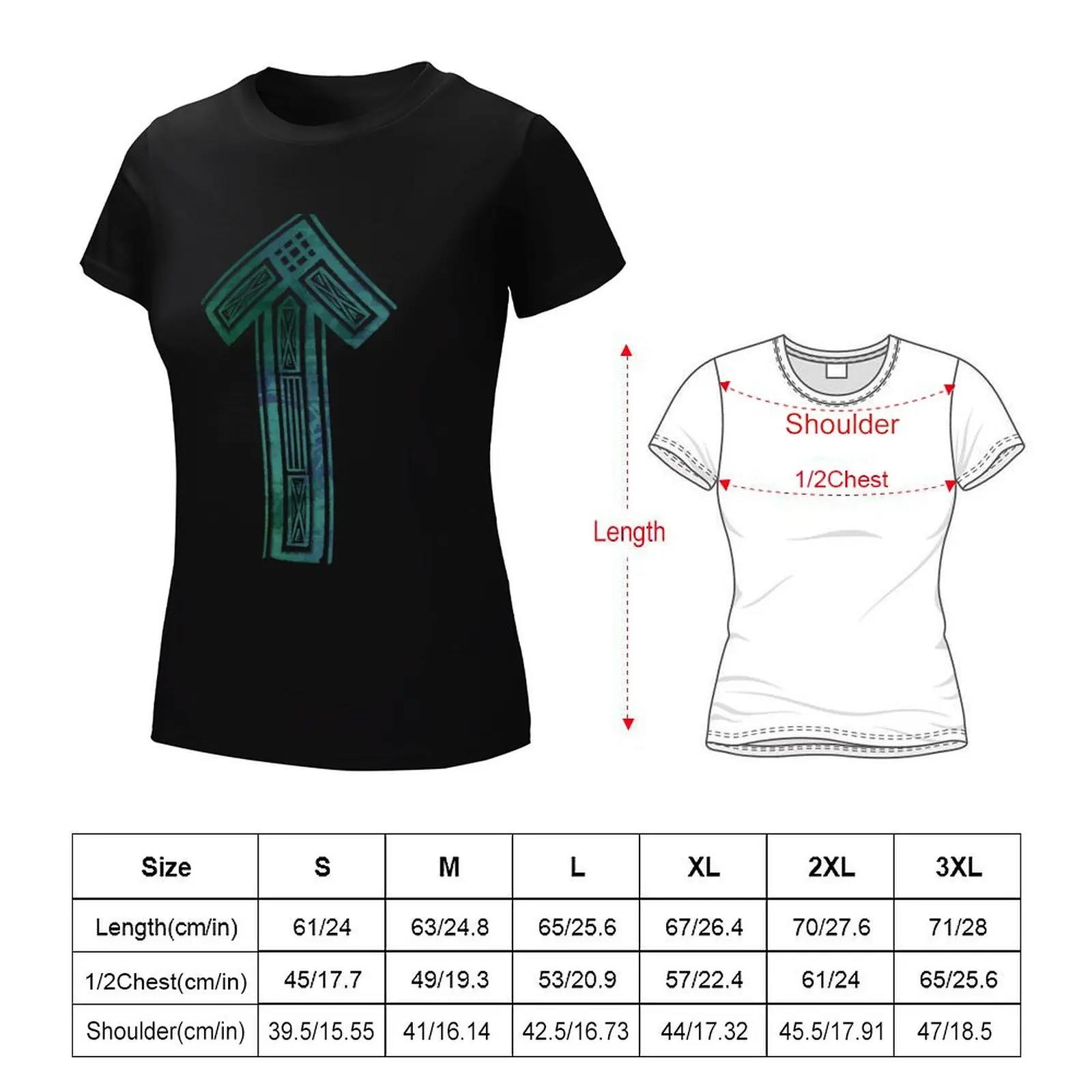 Tyr, God of Justice T-Shirt korean fashion vintage clothes tops quick-drying Summer Women's clothing