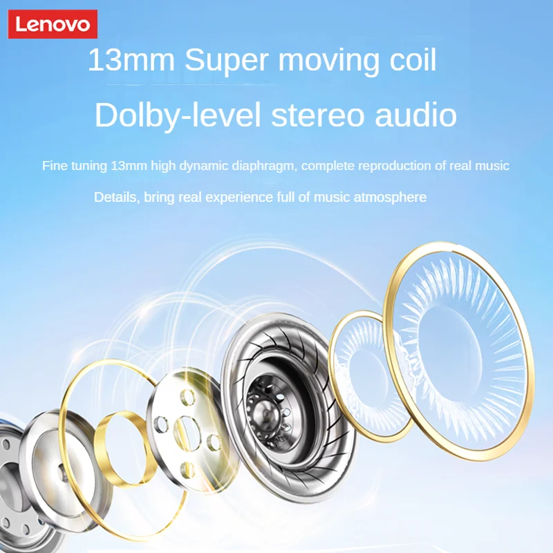 

Lenovo EA210 True Wireless Bluetooth Earphones Low Latency Dual Mode HD Call HIFI Sound Quality Music Earphones Gaming Headset