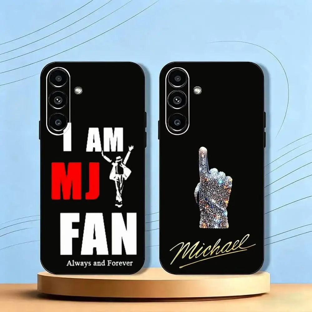 I Am MJ FUN Phone Case For Samsung Galaxy Protection Cover Shatterproof Precise Hole TPU Printed Phone Case