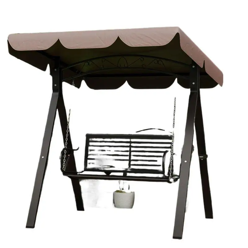 

Double Courtyard Garden Outdoor Household Villa Wrought Iron Garden Balcony Cradle Hanging Basket