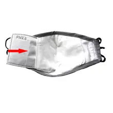 Kids Reusable Microfiber Bear Mask #5