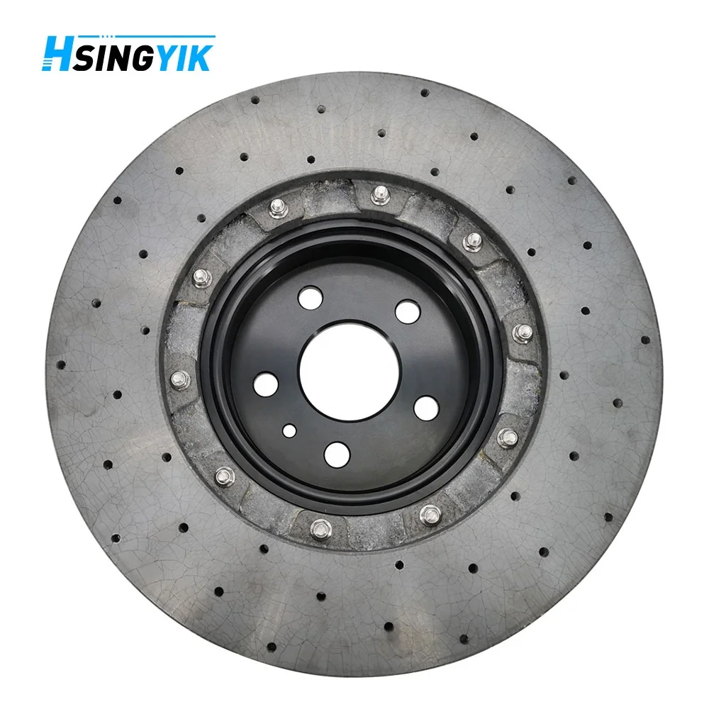 Carbon Fiber Long Life Brake Pads and Rotors Carbon Ceramic Brake Rotor Disc for Aston Martin Vanquish