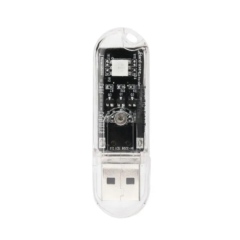 AI Voice-controlled USB Sound-activated LED Night Light/bedside Sleep Light