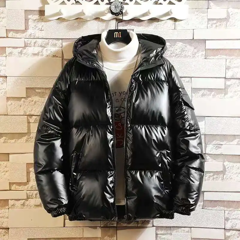 2024 bright face padded jacket Padded jacket with thick hooded loose Chinese style bread suit