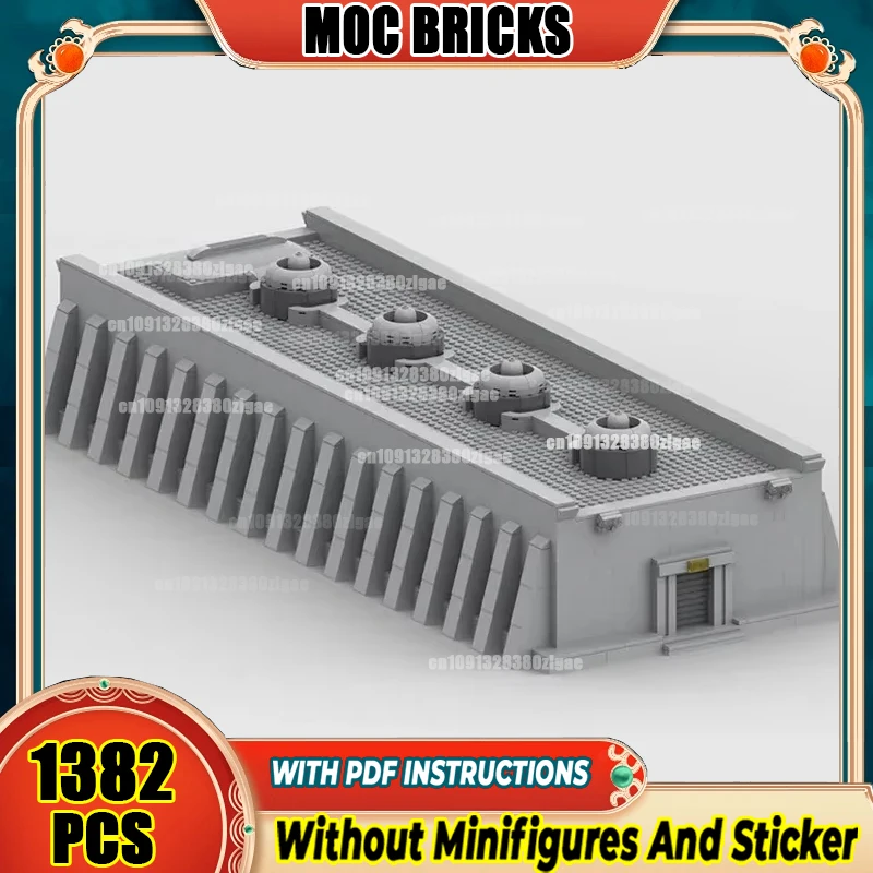 Star Movie Moc Building Bricks Empire Base - Wepow Deposit Model Blocks Toys