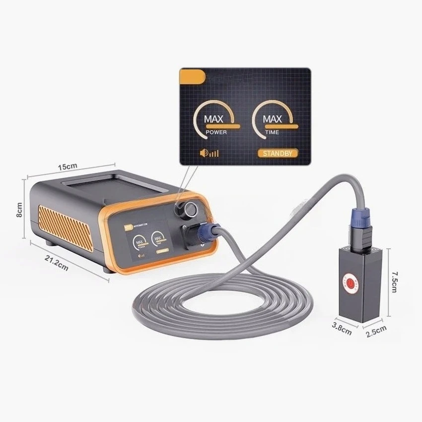 AE-Profession Car Dent Repair Tool Auto Body Paintless Dent Puller Sheet Metal Repair Kits Body Fix Induction Heater