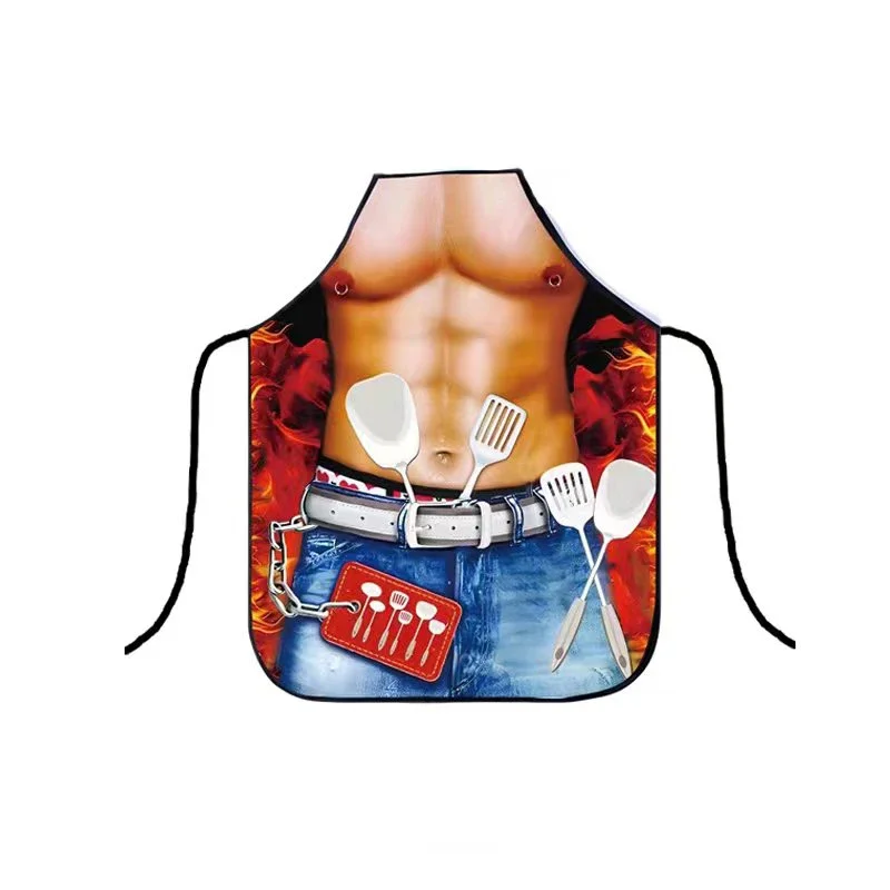 Celemek Kerja Koki yang Nyaman - Celemek Dapur & Panggangan Unisex untuk Restoran, Bar, Kafe, dan Studio Kecantikan